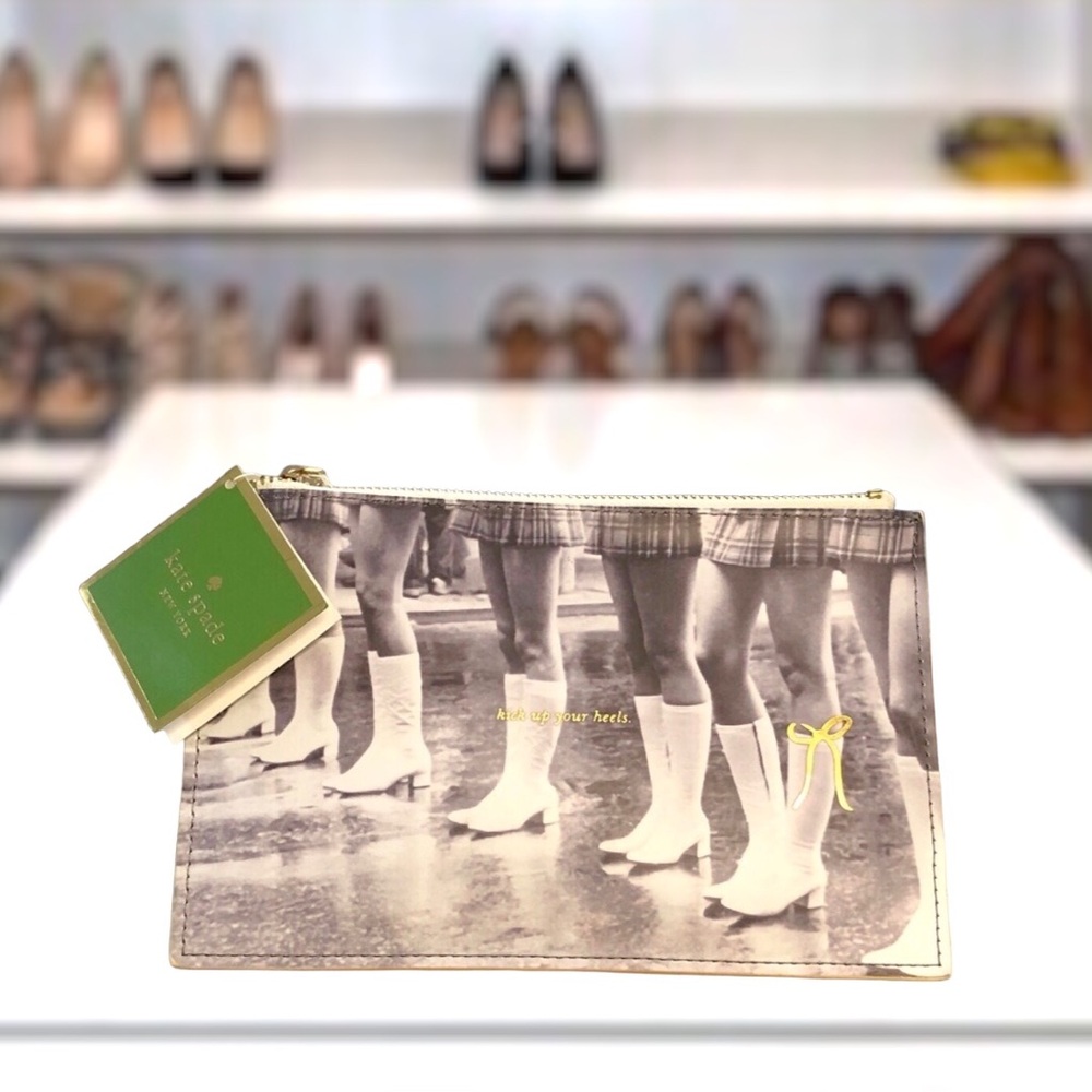 Kate Spade “Kick Up Your Heels” Pencil Pouch